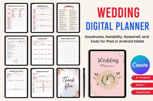 Hyperlinked Digital Planner Bundle - Image 3