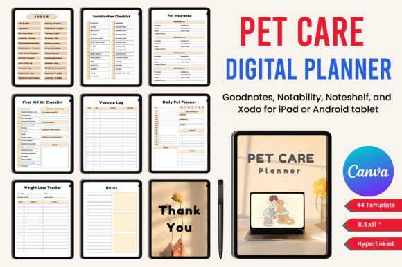 Hyperlinked Digital Planner Bundle - Image 5