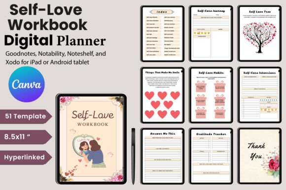 Hyperlinked Digital Planner Bundle - Image 7
