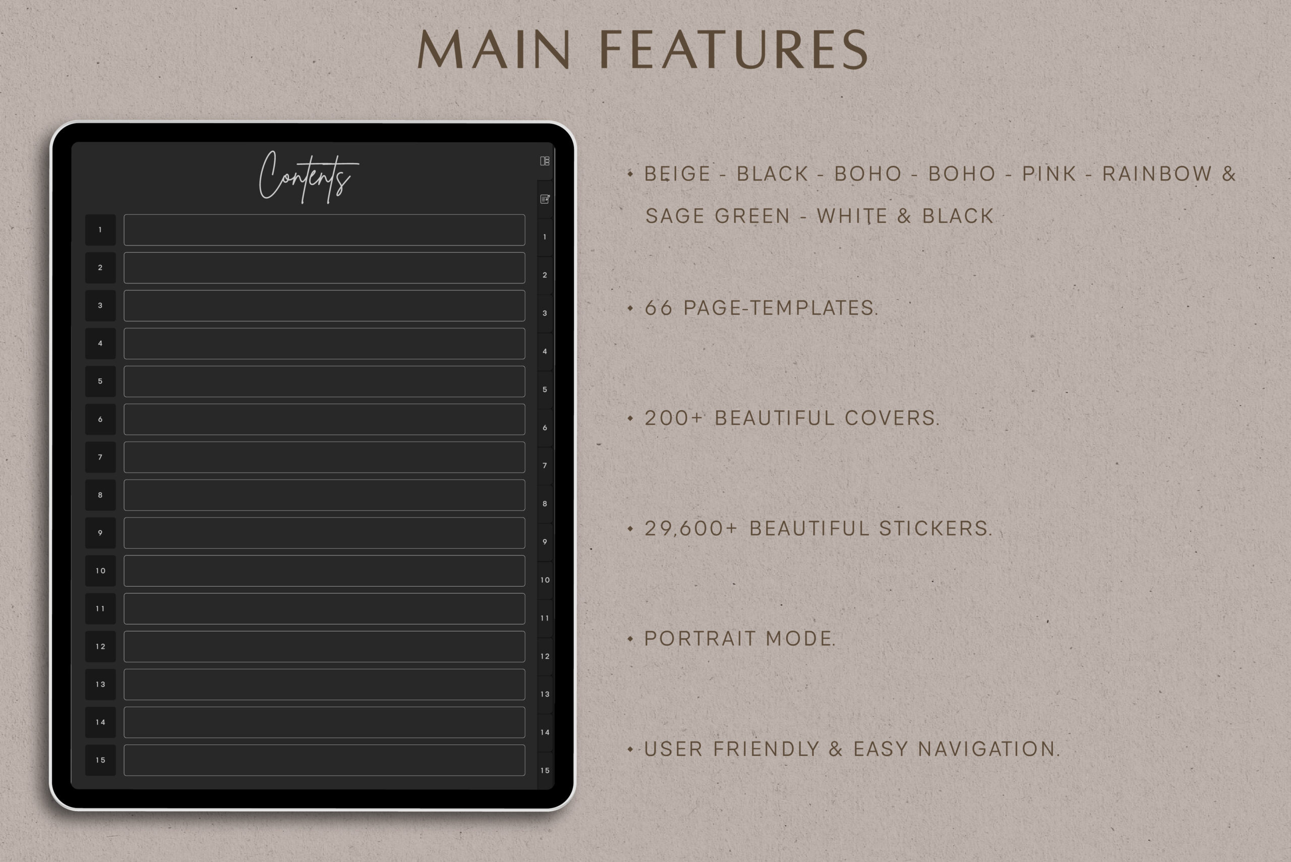 Digital Planner Notebook - Image 3