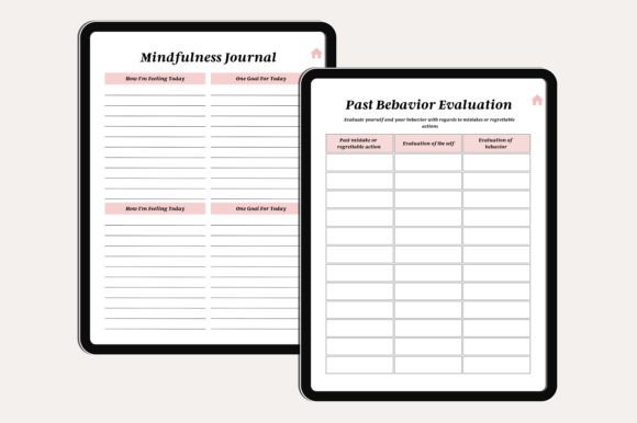 Digital ADHD Brain Dump Planner Canva, Fully Hyperlinked - Image 10