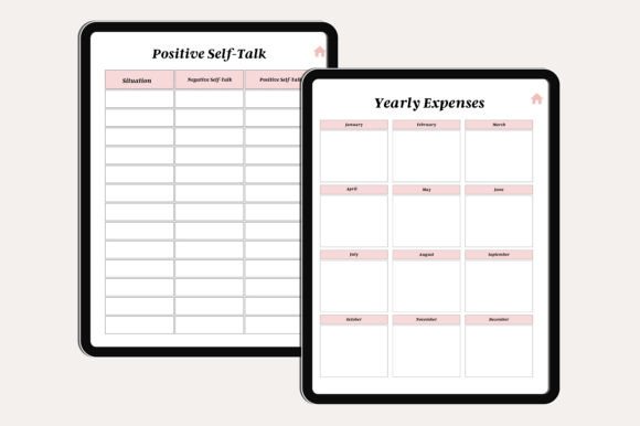Digital ADHD Brain Dump Planner Canva, Fully Hyperlinked - Image 11