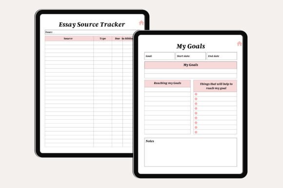 Digital ADHD Brain Dump Planner Canva, Fully Hyperlinked - Image 12