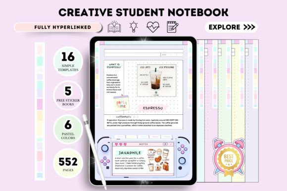 Digital Student Notebook Hyperlinked - Image 3