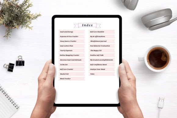 Digital ADHD Brain Dump Planner Canva, Fully Hyperlinked - Image 3