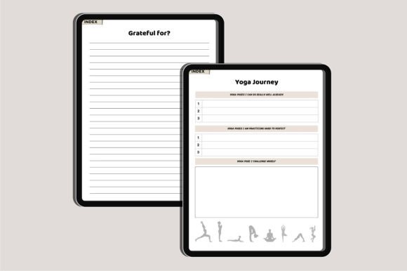 2025 That Girl Digital Planner Canva, Fully Hyperlinked Digital Planner - Image 4