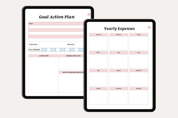 Digital ADHD Brain Dump Planner Canva, Fully Hyperlinked - Image 8